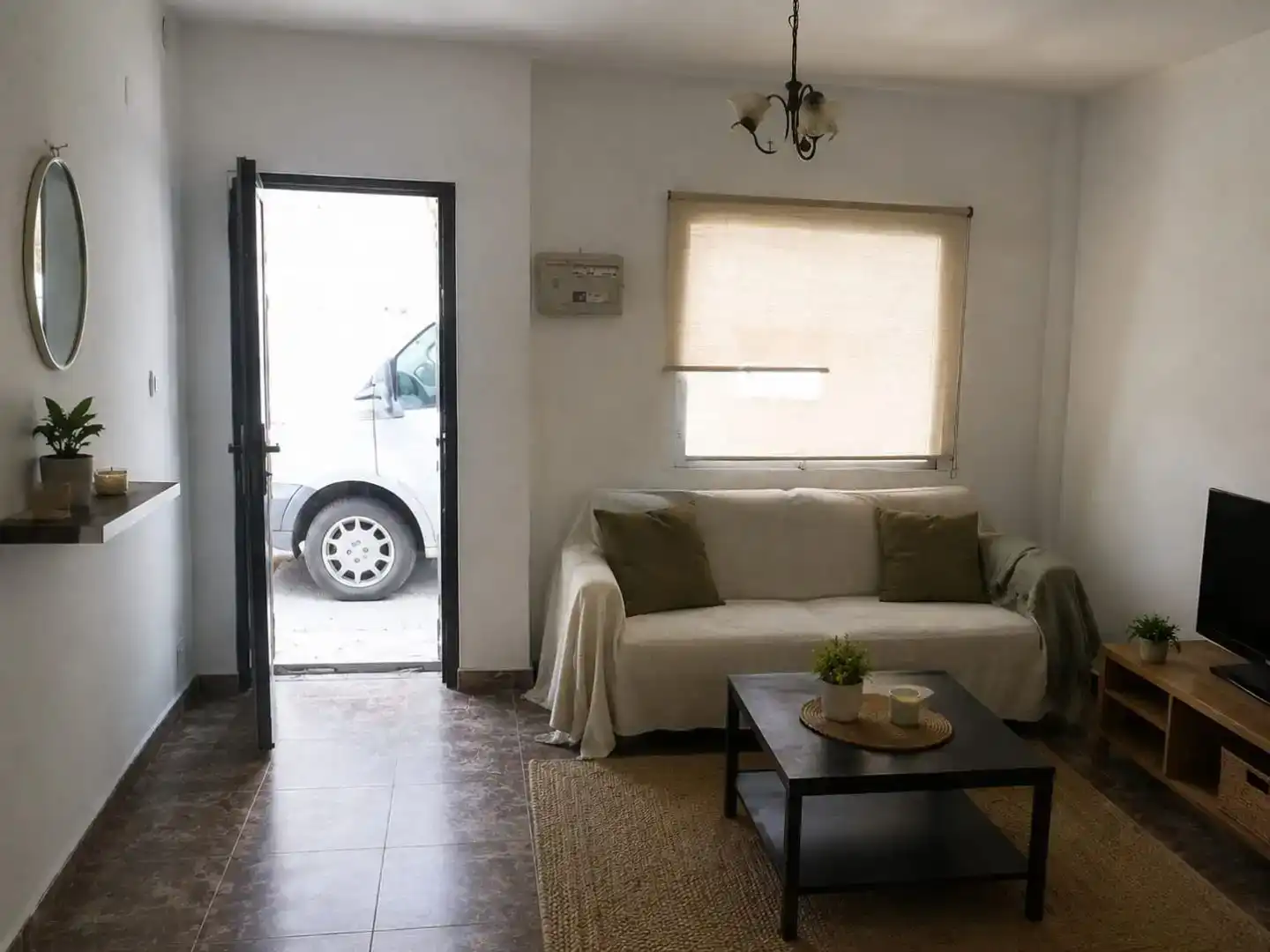 Living room of Flat for rent in Bajadilla - Fuente Nueva