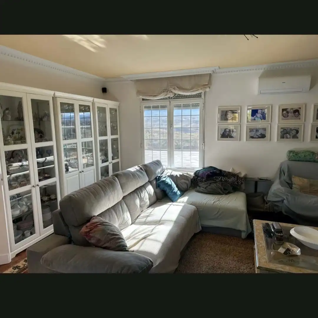 Sala de estar de Casa o chalet en venta en Huércanos con Aire acondicionado, Calefacción y Terraza