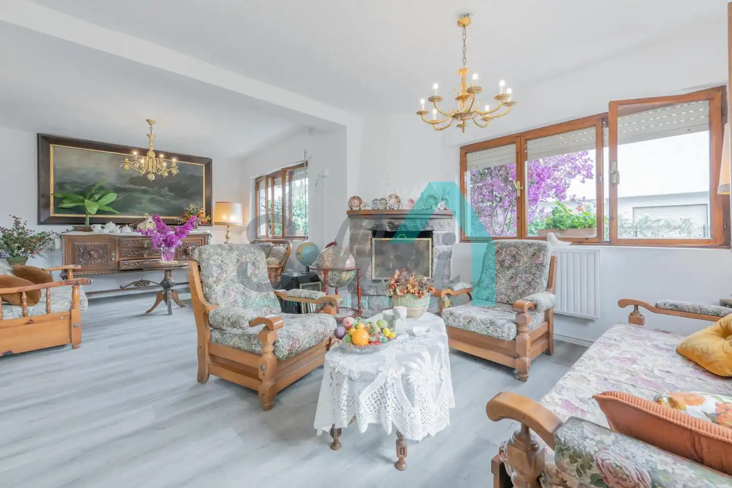 Living room of Detached homes for sale in Llanes  with Heating, Private garden and Terrace