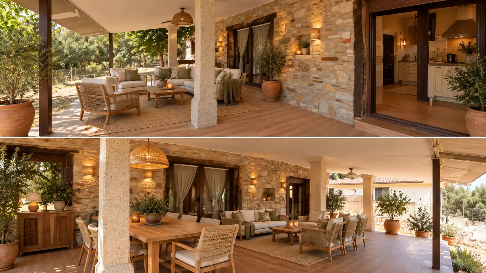 Terraza de Casa o chalet en venta en Puerto de Galapagar - Las Cuestas