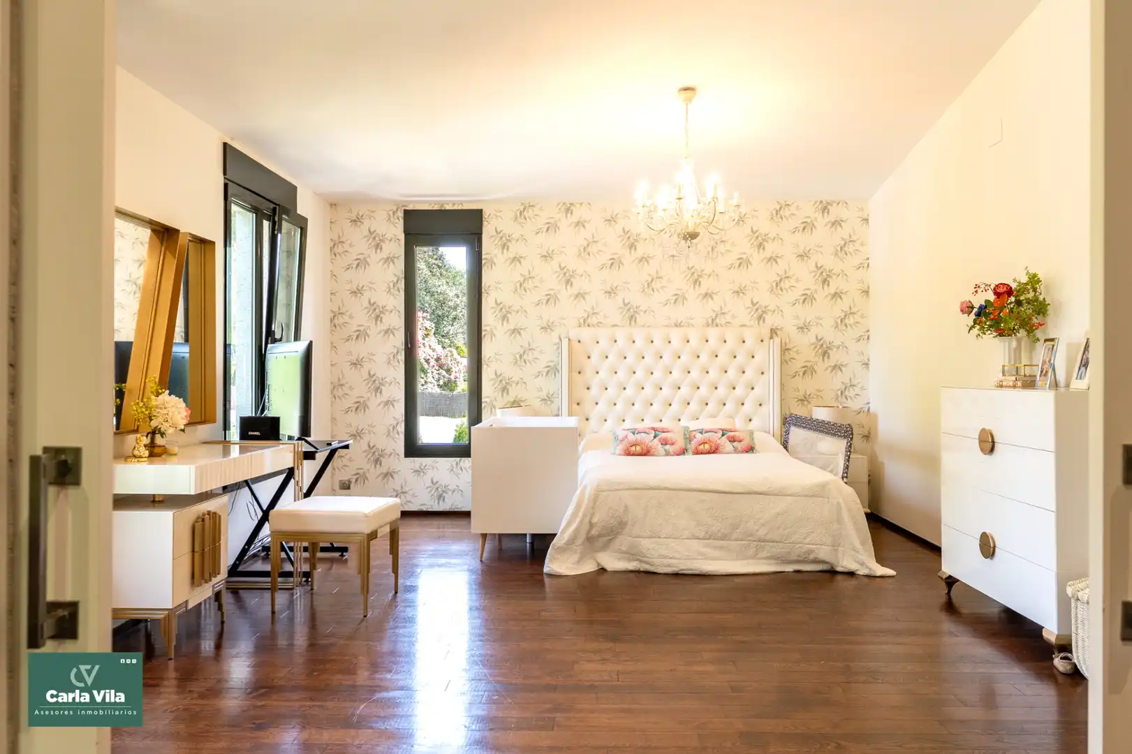 Schlafzimmer von Haus oder Chalet zum Verkauf in O Corgo   mit Heizung, Privatgarten und Parkett