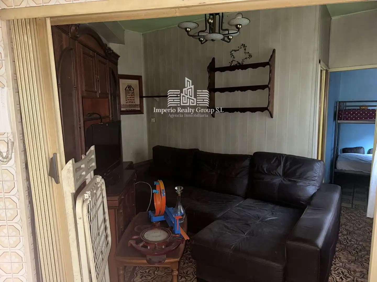 Living room of Flat for sale in Langreo  with Furnished