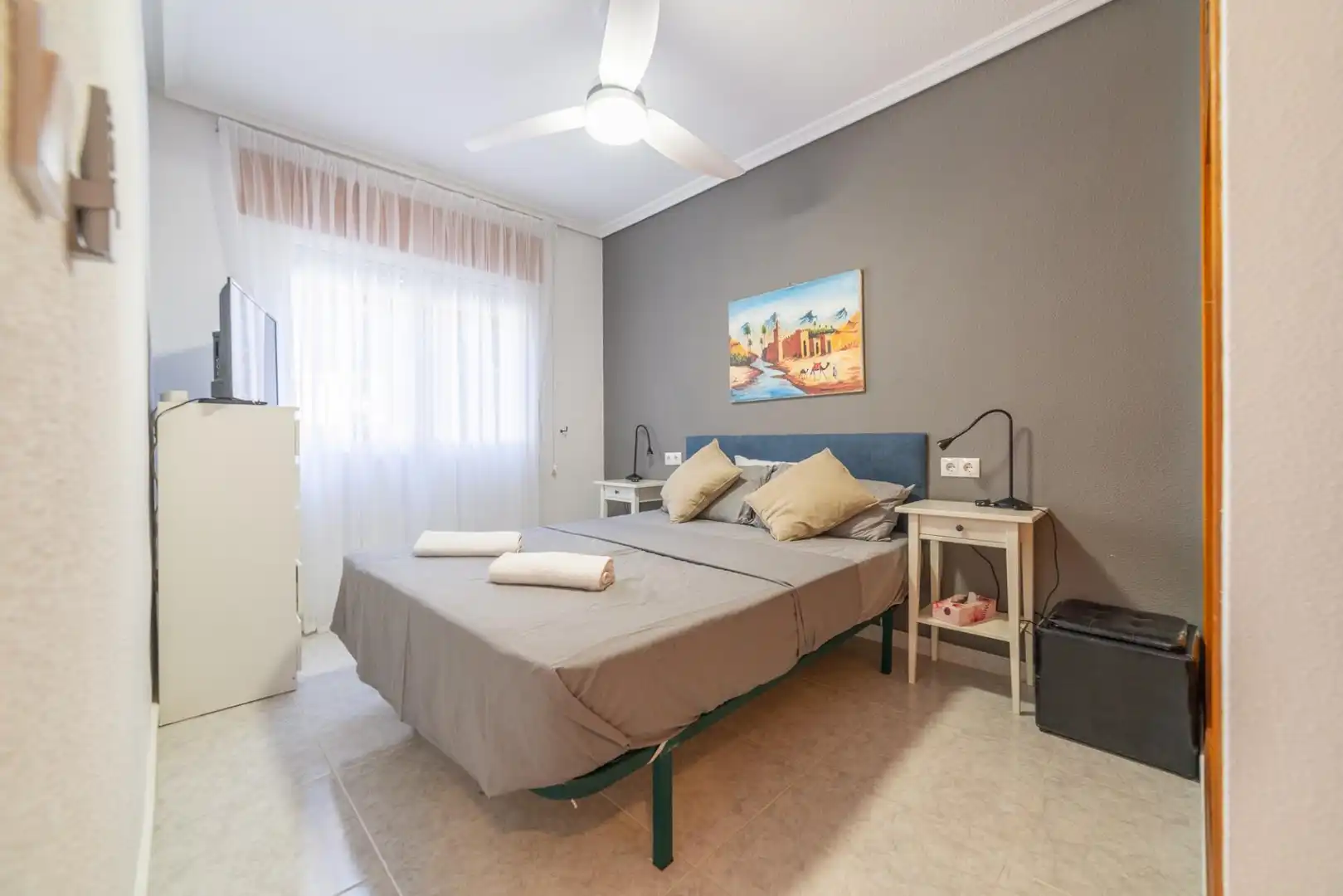Dormitori de Apartament en venda en San Javier amb Aire condicionat, Jardí privat i Terrassa