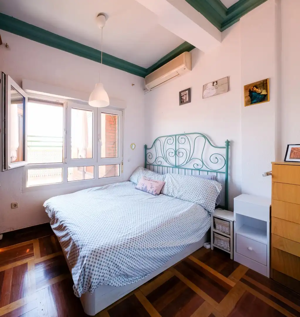Bedroom of Attic for sale in Madrid  with Air Conditioner, Heating and Terrace