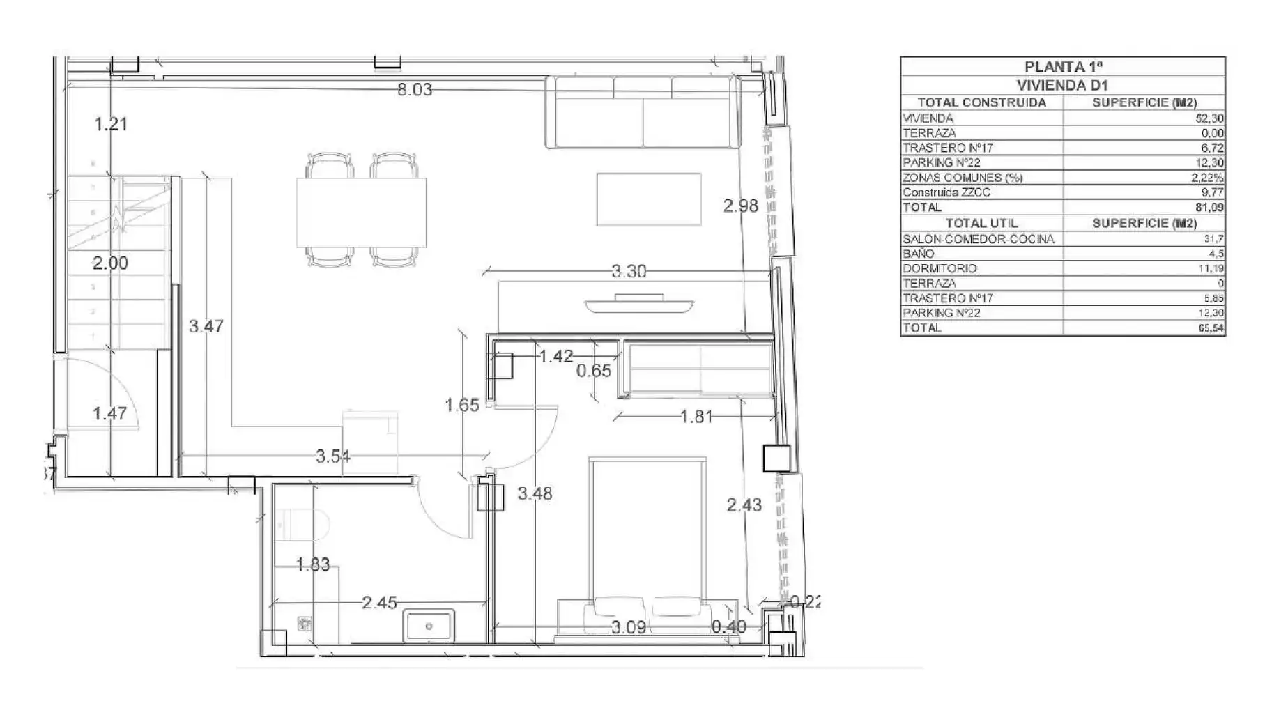 Neubau-Wohnung mit Terrasse zum Verkauf in Calle Río Chillar 2, imagen 13