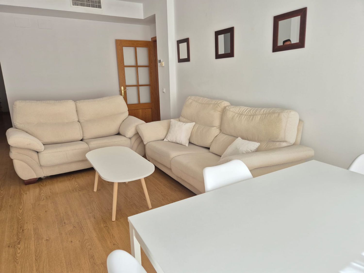 Sala d'estar de Apartament de lloguer en Badajoz Capital amb Aire condicionat, Calefacció i Terrassa