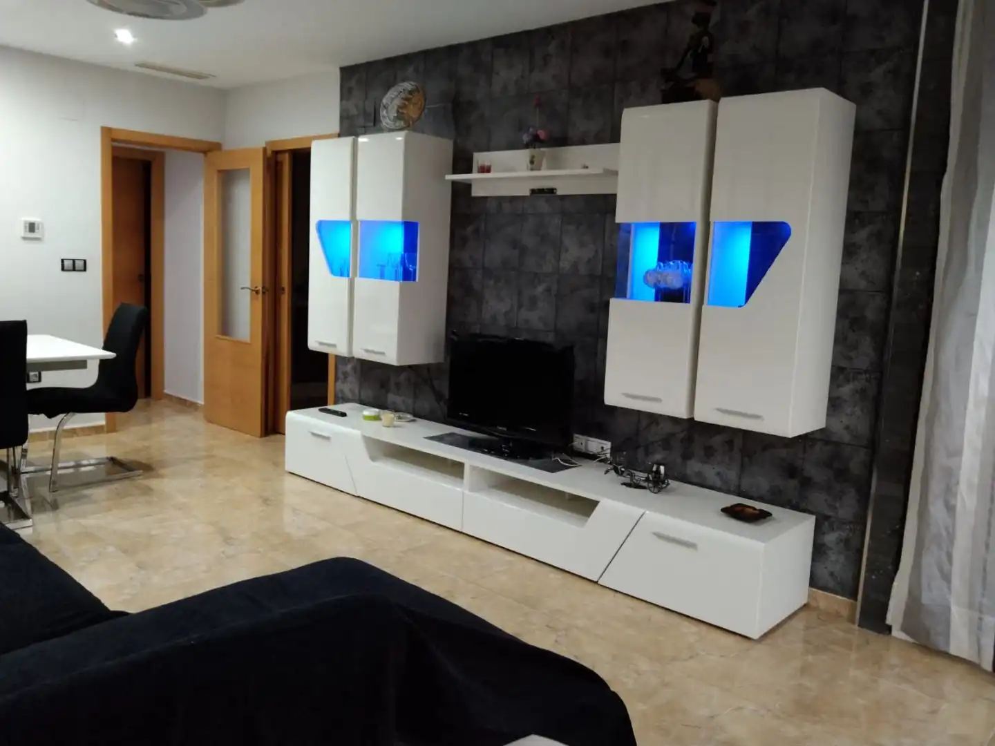 Living room of Flat for rent in Albatera  with Air Conditioner and Furnished