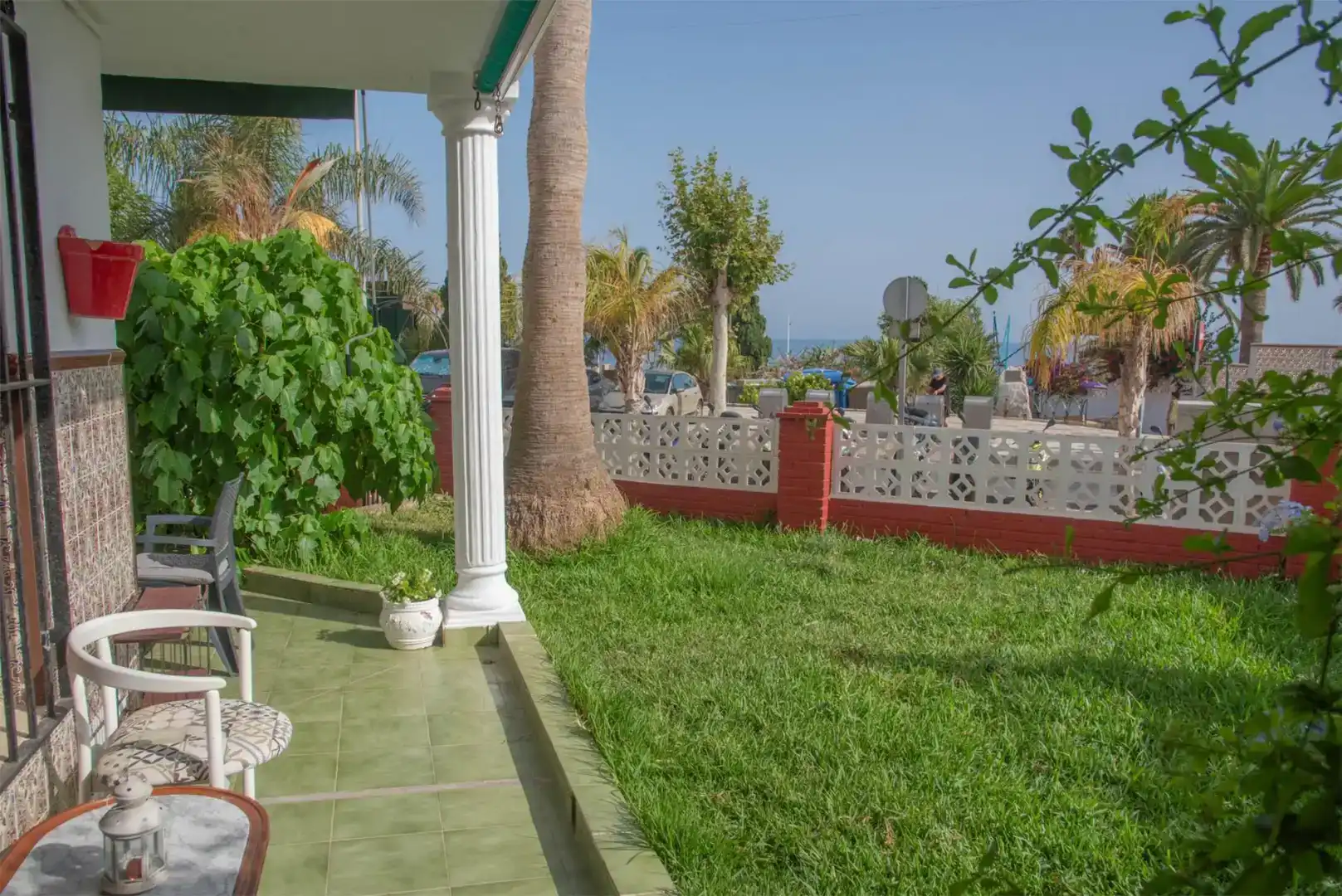 Terrassa de Casa o xalet de lloguer en Nerja amb Aire condicionat, Jardí privat i Traster