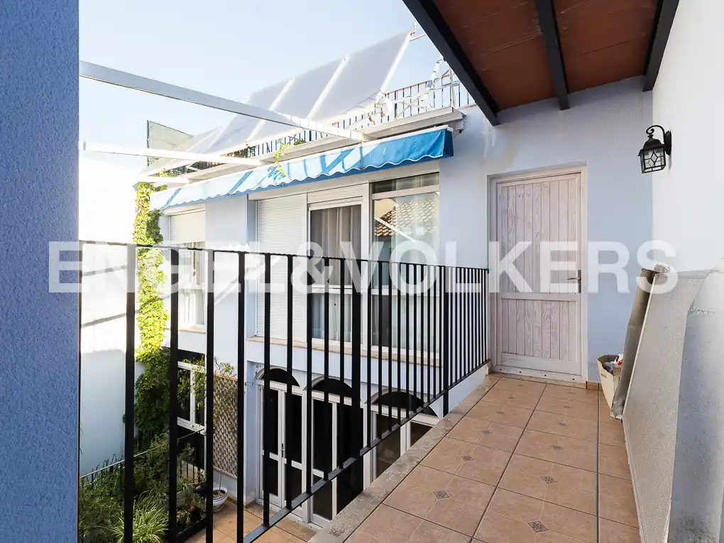 Balcony of Houses for sale in Alzira  with Air Conditioner, Heating and Terrace