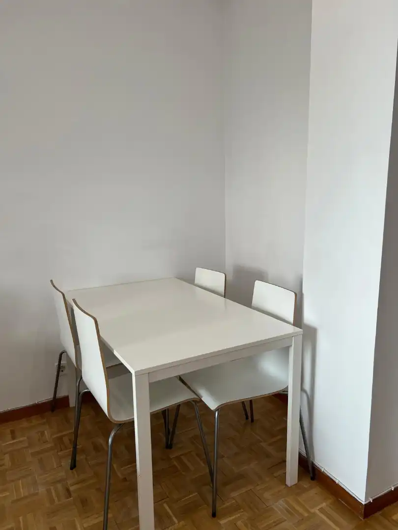 Dining room of Flat for rent in Madrid  with Air Conditioner, Heating and Parquet flooring