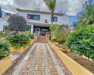 Vista exterior de Casa o xalet en venda en Málaga Capital amb Aire condicionat, Terrassa i Piscina