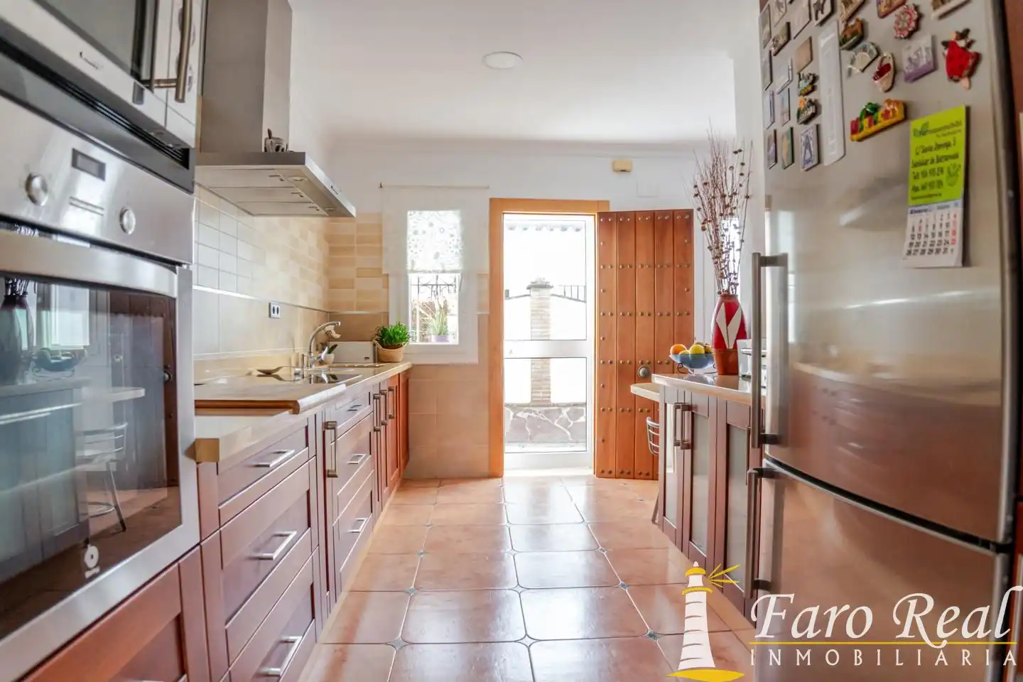 Cocina de Casa o chalet en venta en Sanlúcar de Barrameda con Aire acondicionado, Jardín privado y Terraza