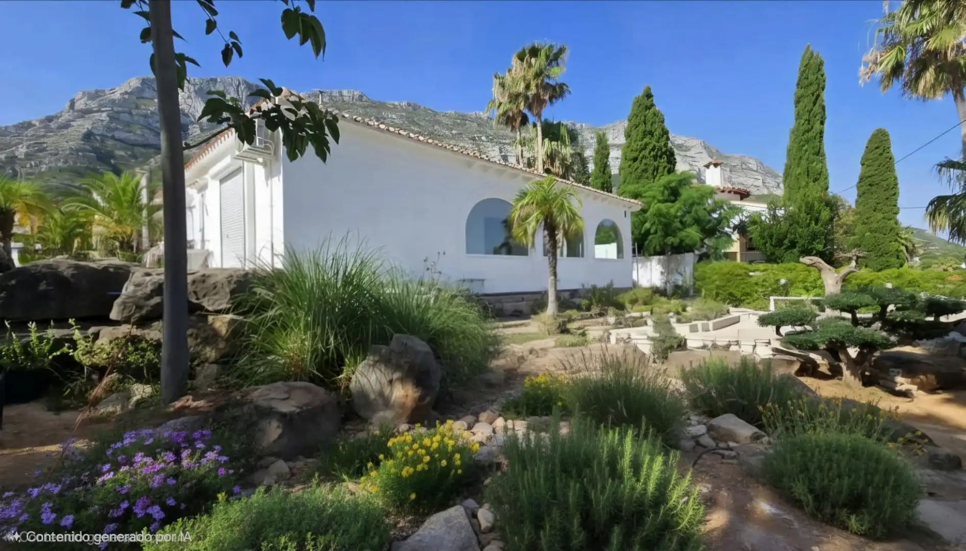Garden of Houses for sale in Dénia  with Air Conditioner, Heating and Private garden