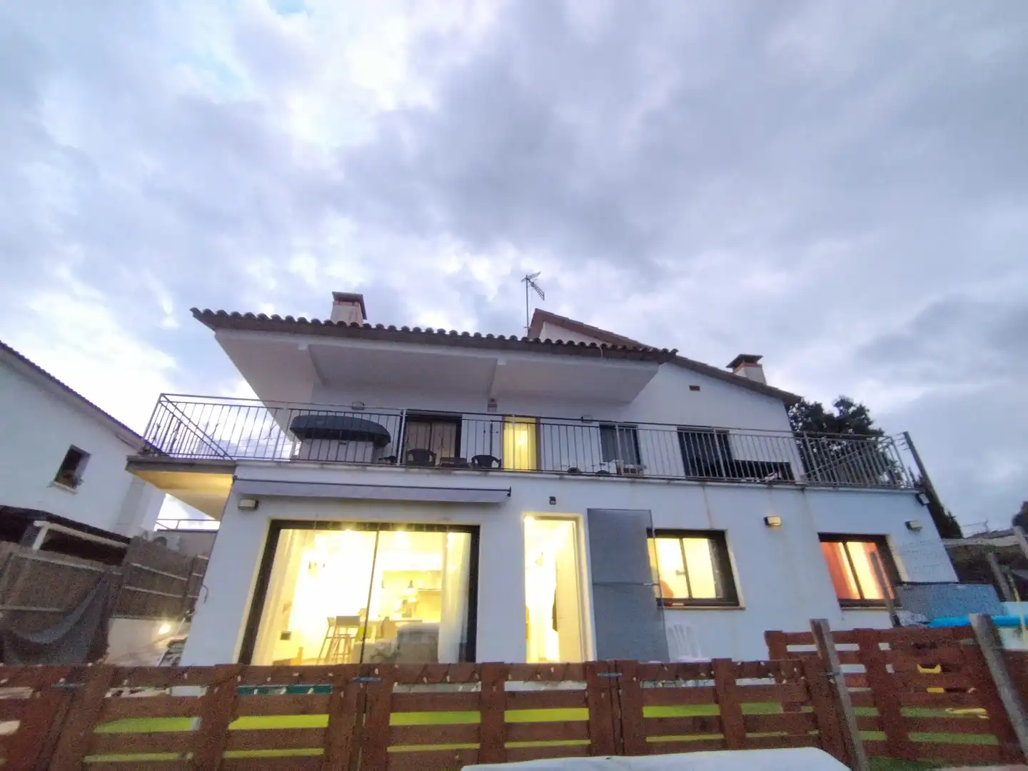 Vista exterior de Casa o chalet en venta en Lliçà d'Amunt con Calefacción, Parquet y Trastero