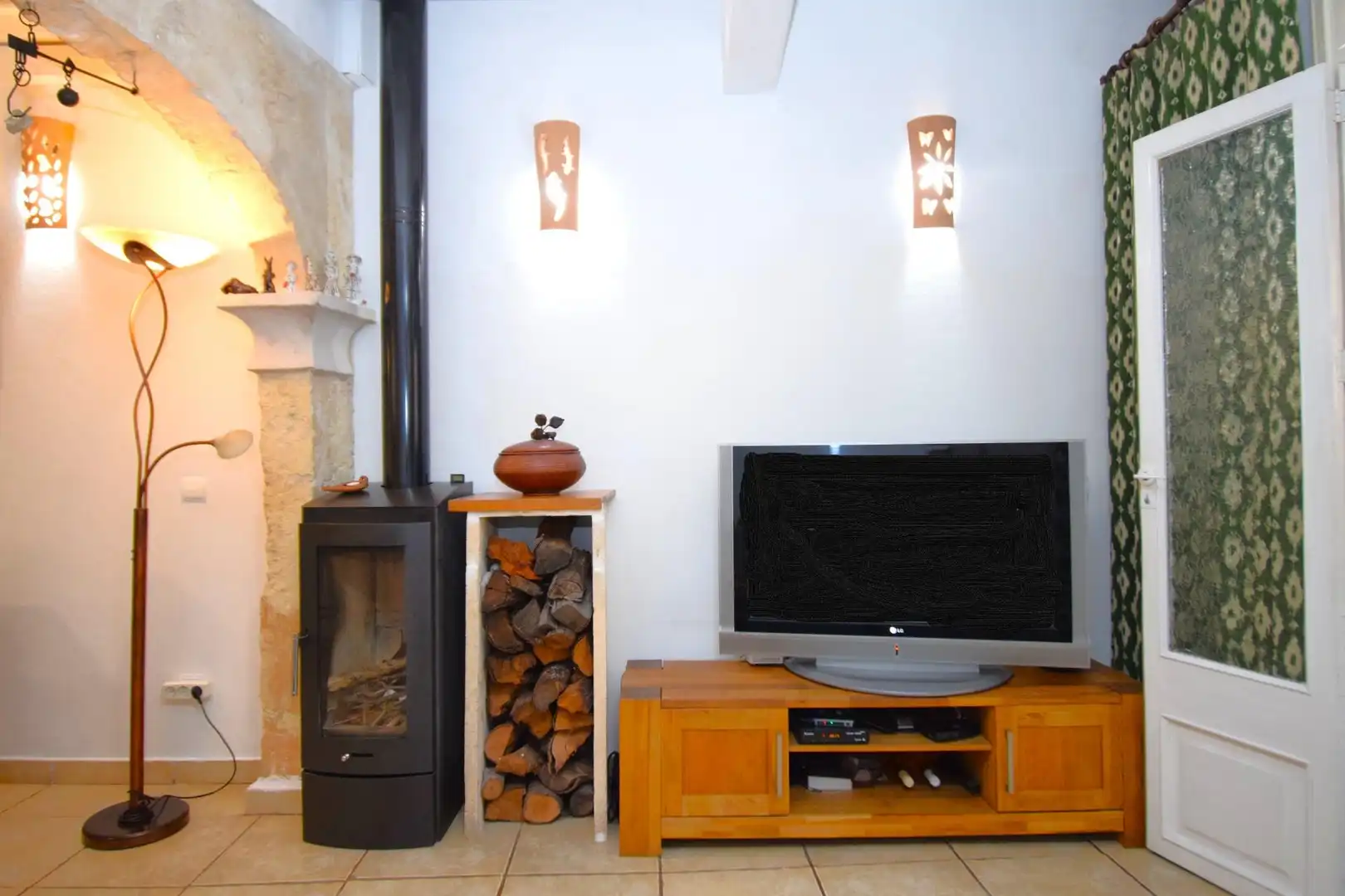Wohnzimmer von Haus oder Chalet zum Verkauf in Muro mit Klimaanlage, Heizung und Privatgarten