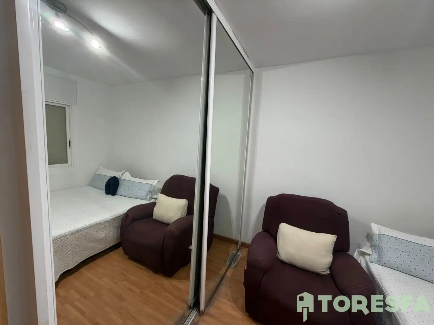 Bedroom of Flat for sale in Gavà  with Air Conditioner, Heating and Balcony
