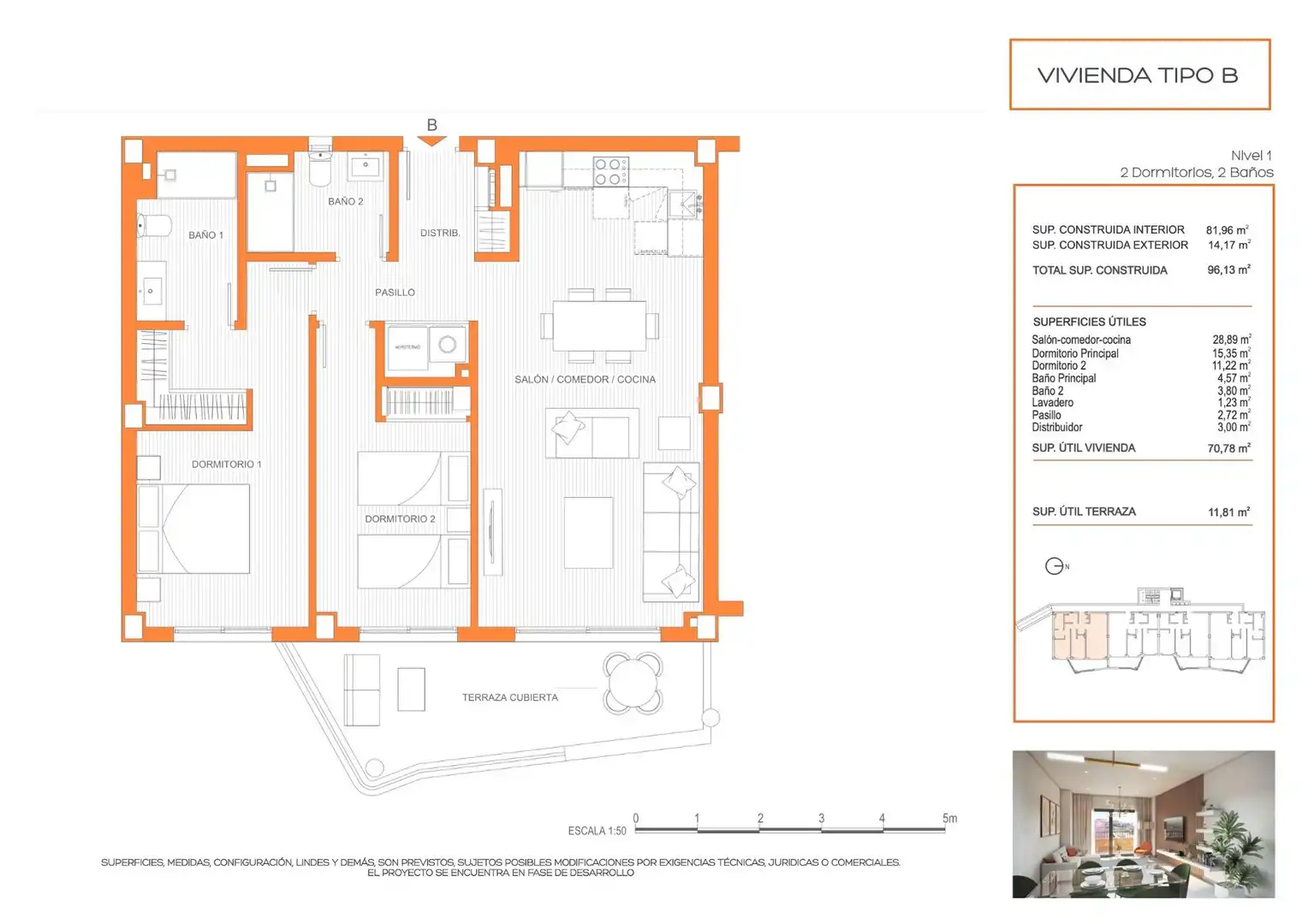 Apartamento en venta en Los Pacos
