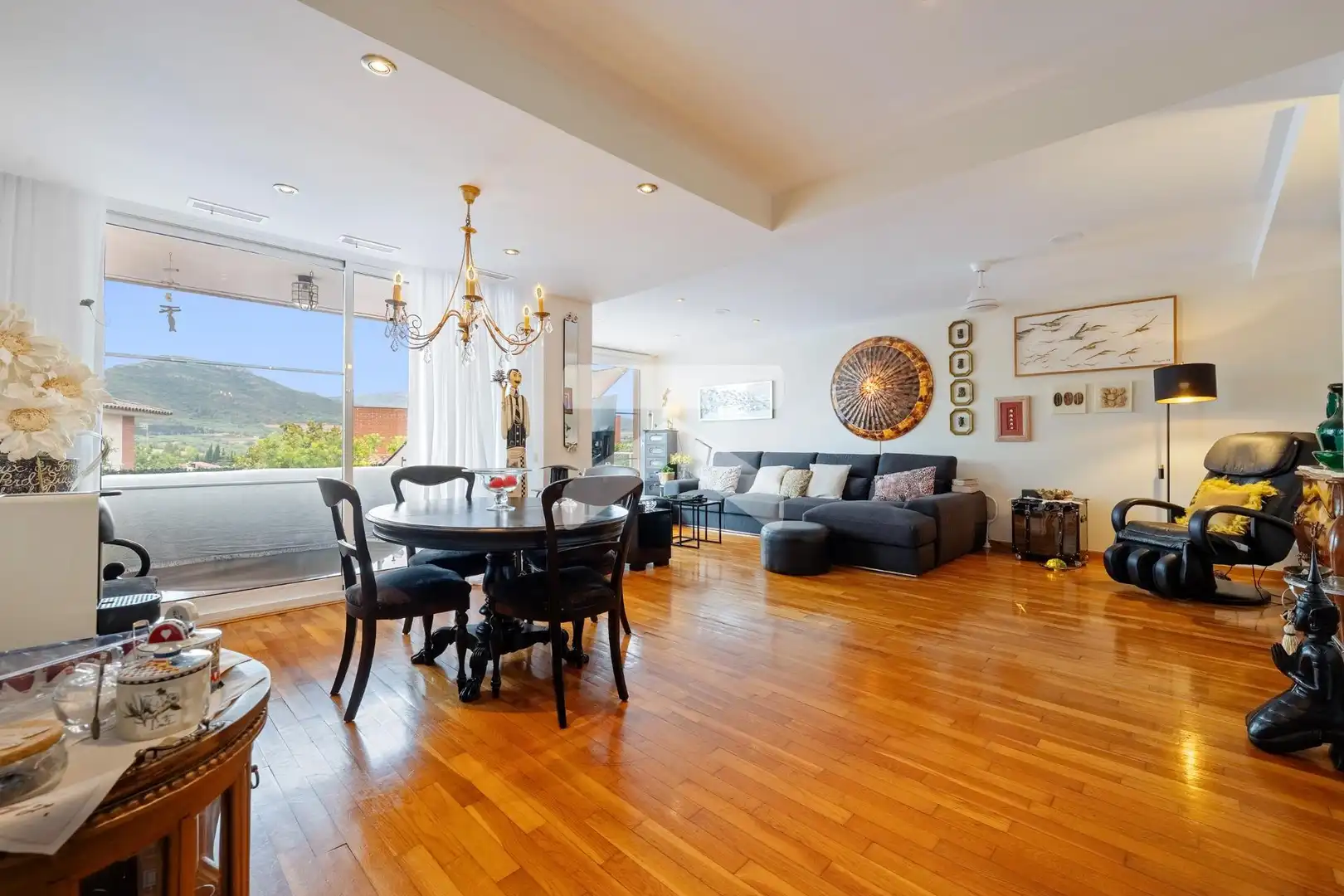 Sala de estar de Casa o chalet en venta en Amposta con Aire acondicionado, Calefacción y Parquet