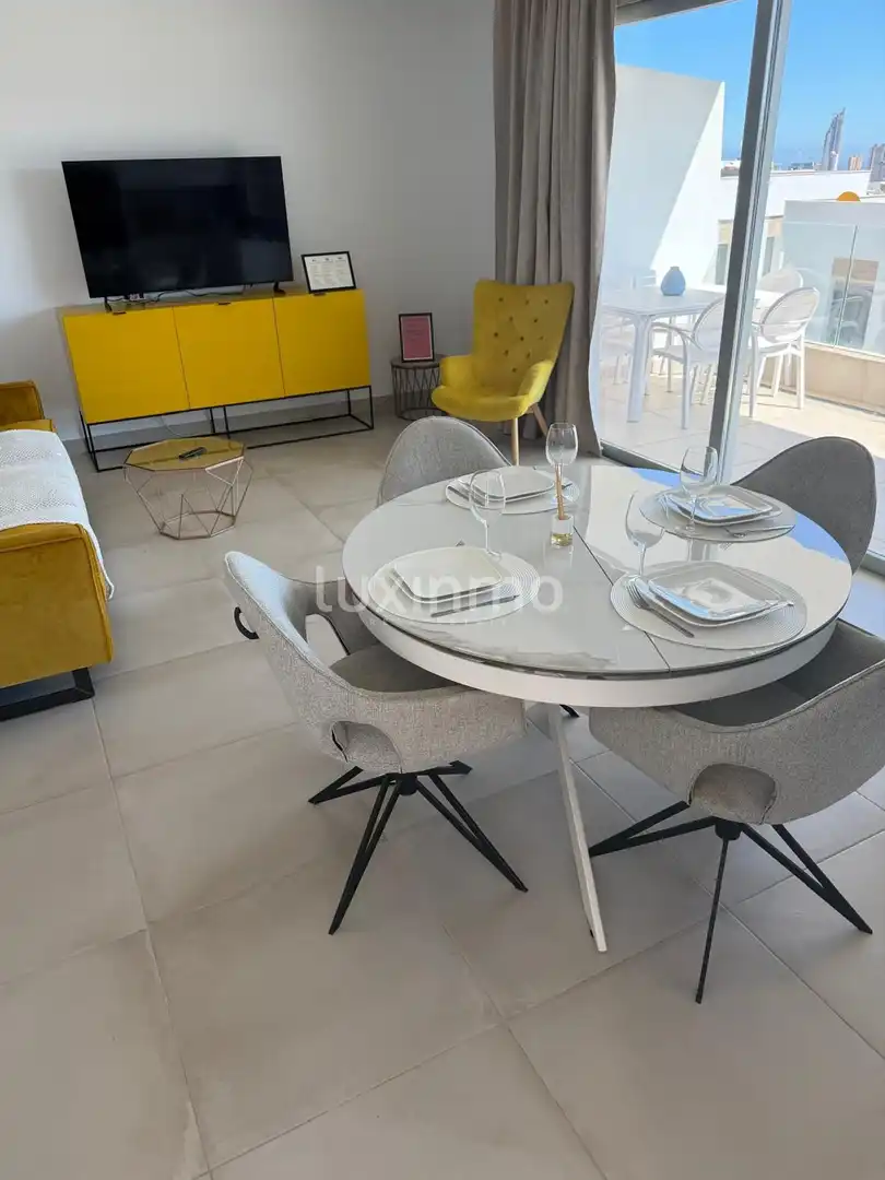 Comedor de Dúplex en venta en Finestrat con Aire acondicionado, Terraza y Trastero