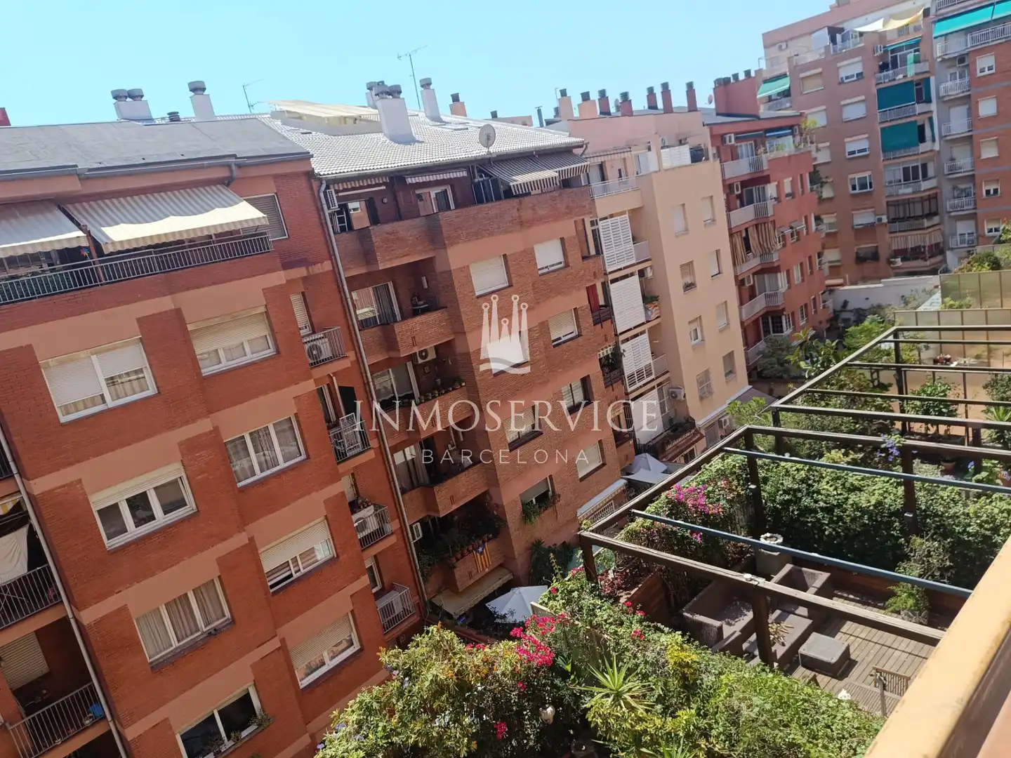 Vista exterior de Pis de lloguer en Barcelona amb Aire condicionat, Calefacció i Parquet