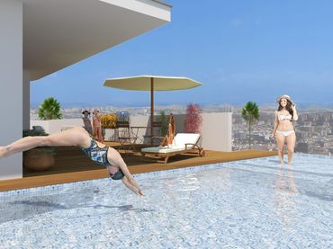 Pis amb piscina en venda a Avenida JUAN CARLOS I