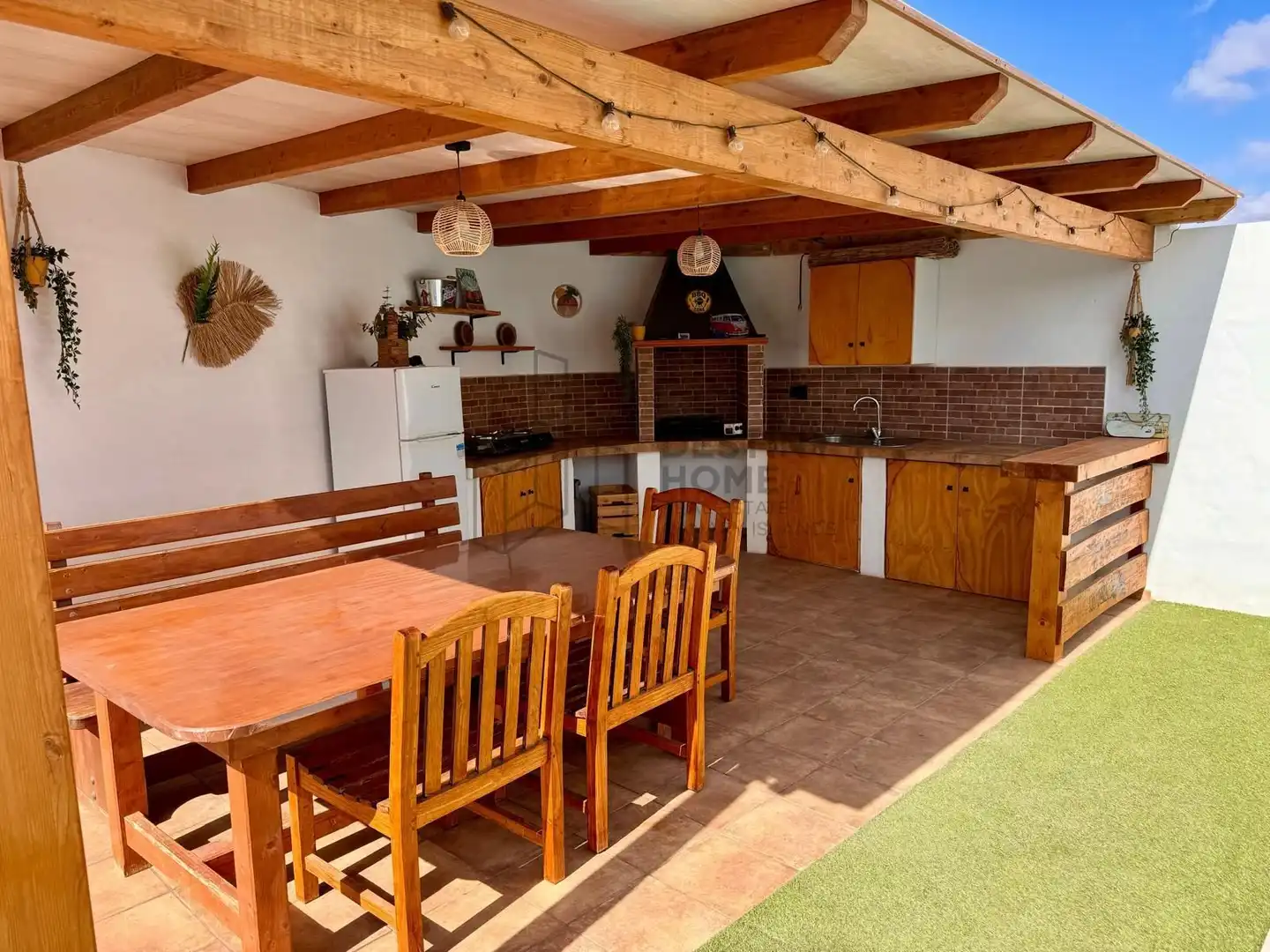 Cocina de Casa o chalet en venta en Tuineje con Jardín privado, Piscina y Amueblado