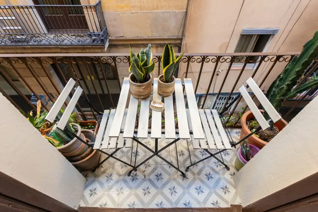 Terrasse von Wohnungen zum Verkauf in Barcelona mit Heizung, Abstellraum und Balkon