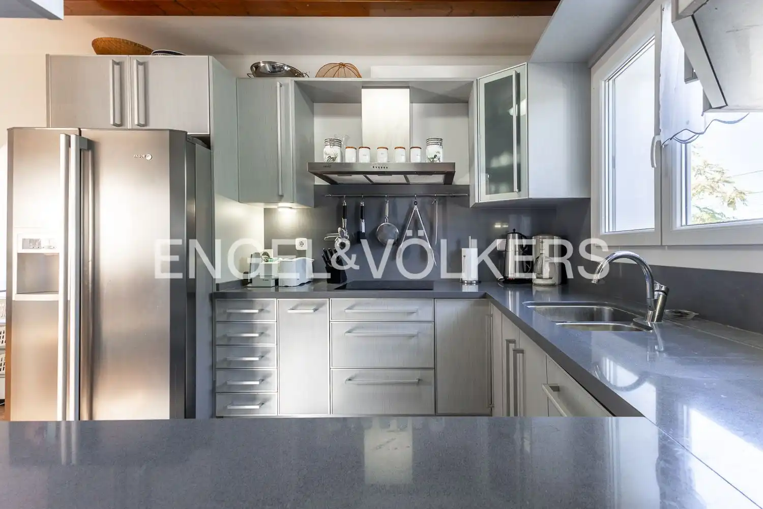 Kitchen of Houses for sale in Dénia  with Air Conditioner, Heating and Private garden