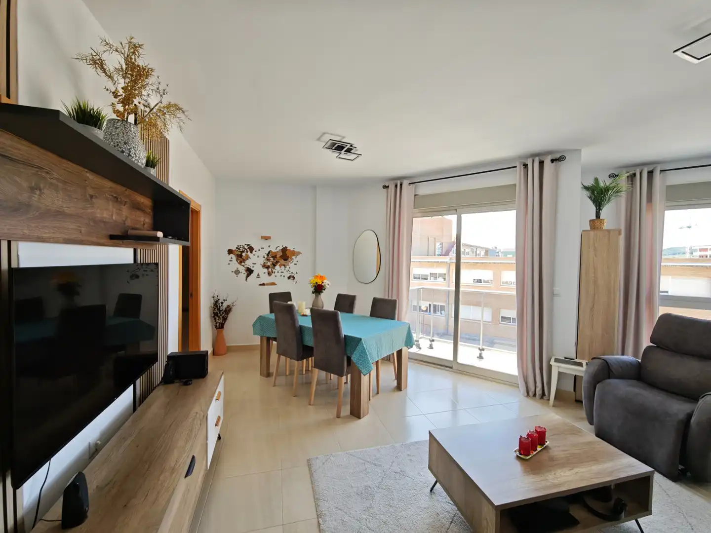Living room of Apartments for sale in San Miguel de Salinas  with Air Conditioner, Storage room and Furnished