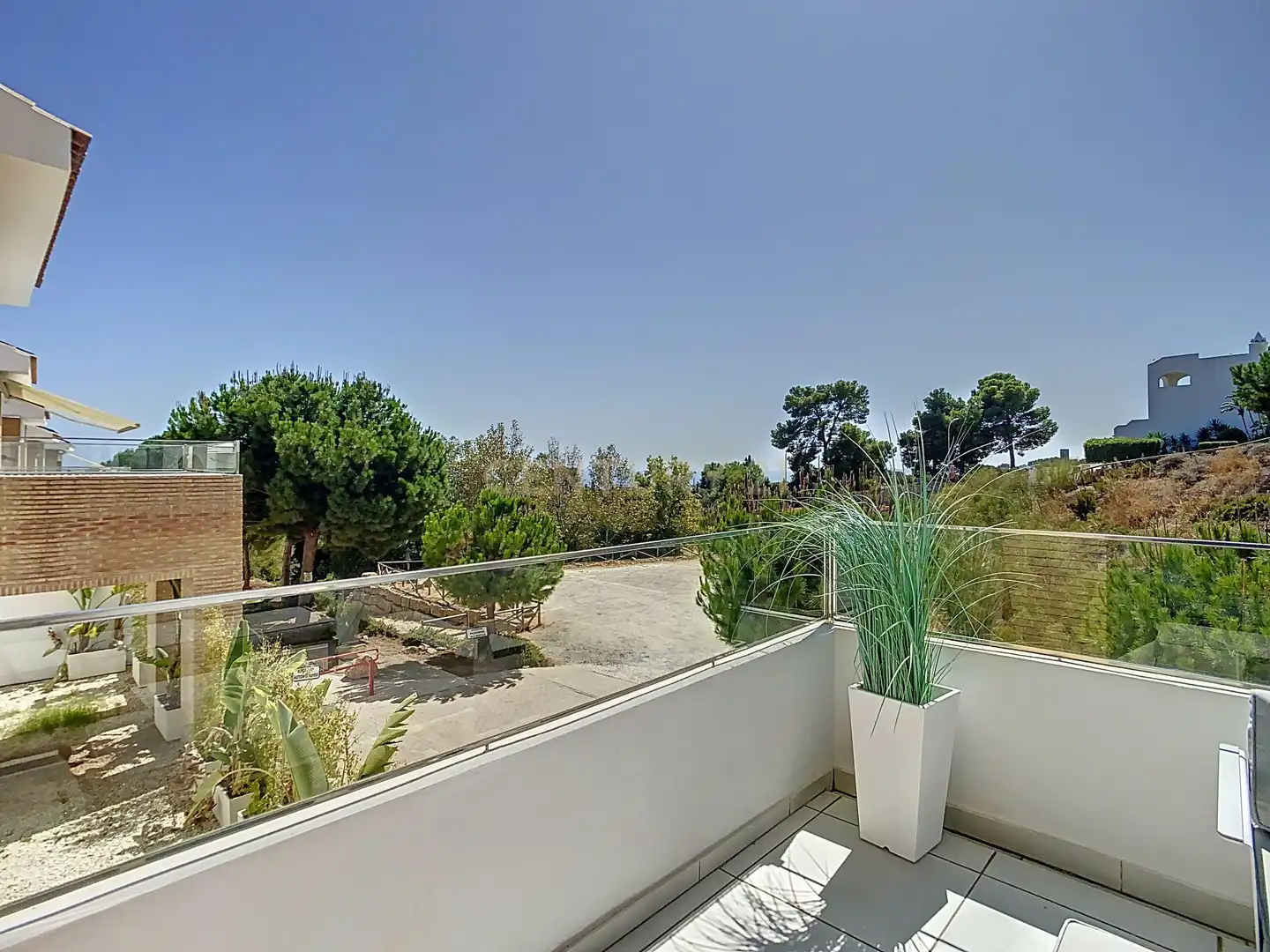 Terrasse von Haus oder Chalet zum Verkauf in Benalmádena mit Klimaanlage, Balkon und Alarm