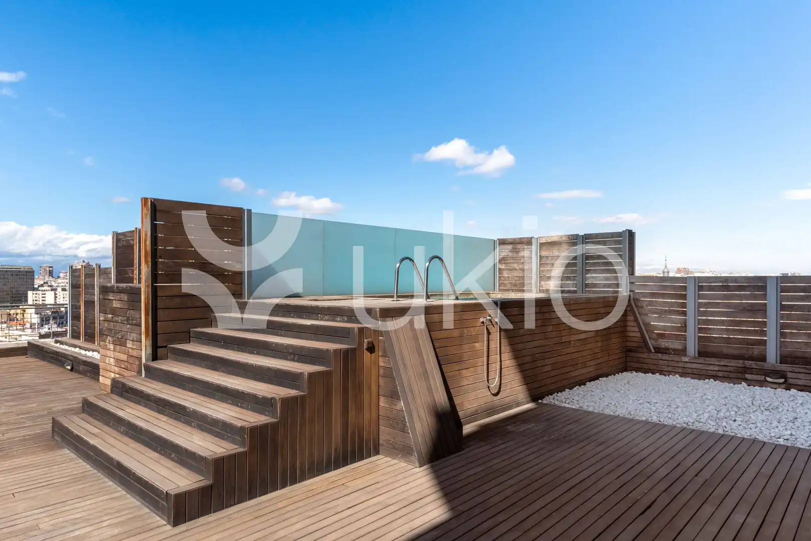 Terrace of Apartments for rent in Madrid  with Air Conditioner, Heating and Furnished