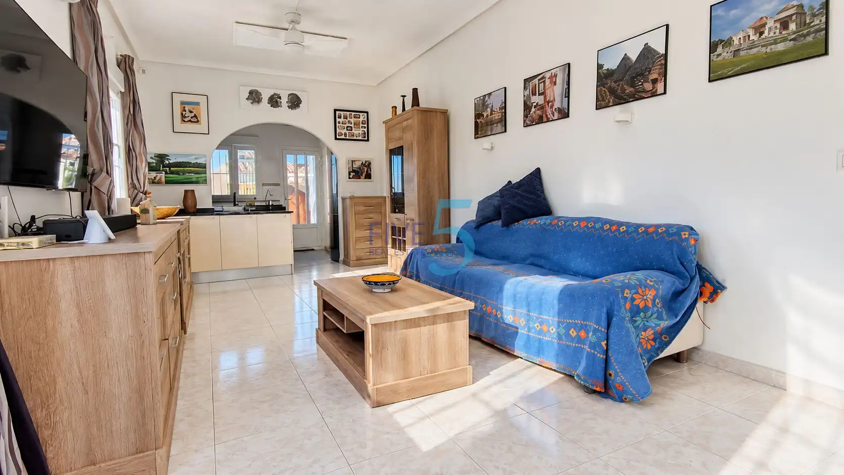 Sala d'estar de Casa o xalet en venda en Benimar