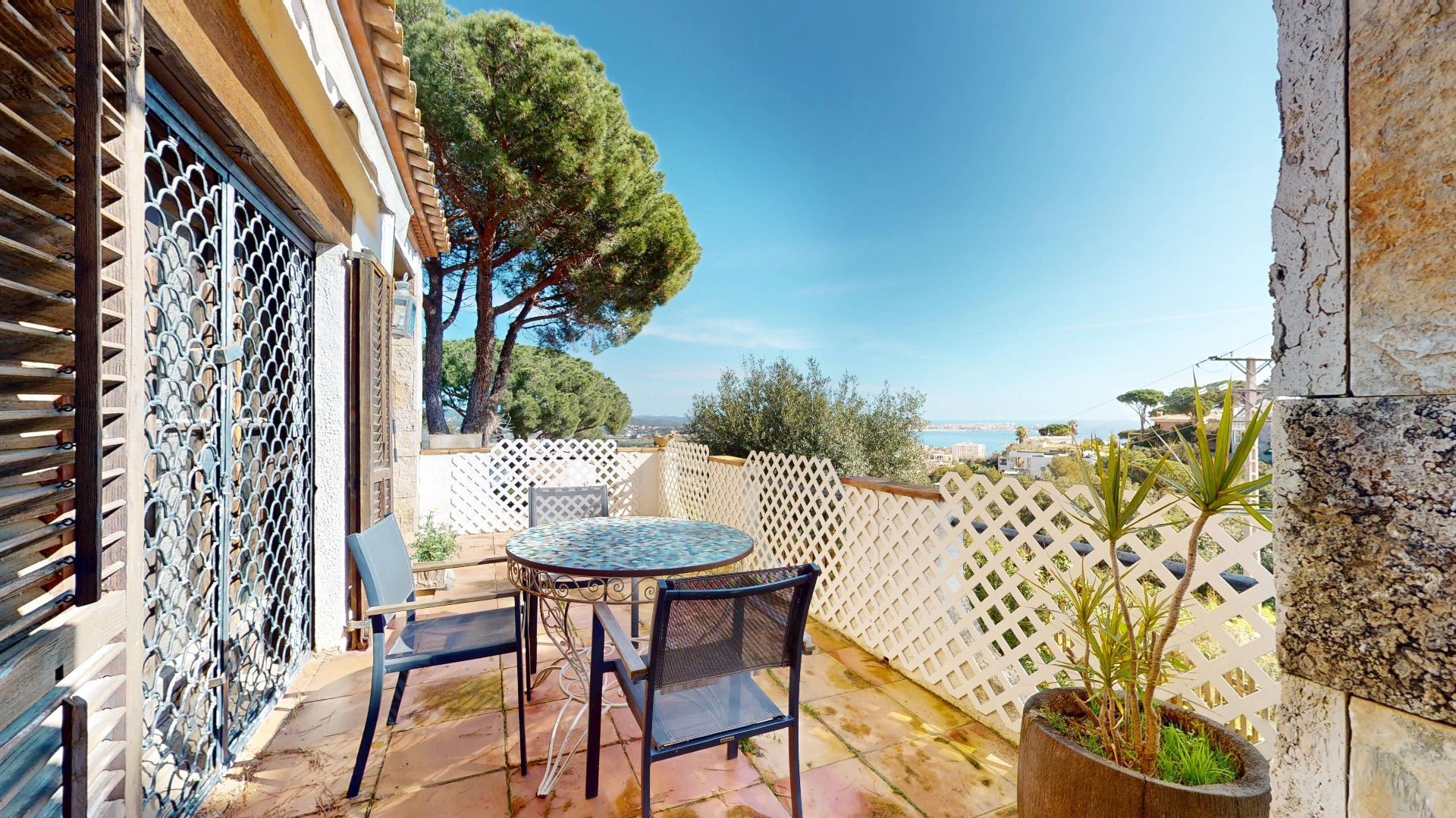 Terrassa de Casa o xalet en venda en Calonge i Sant Antoni amb Calefacció, Jardí privat i Terrassa