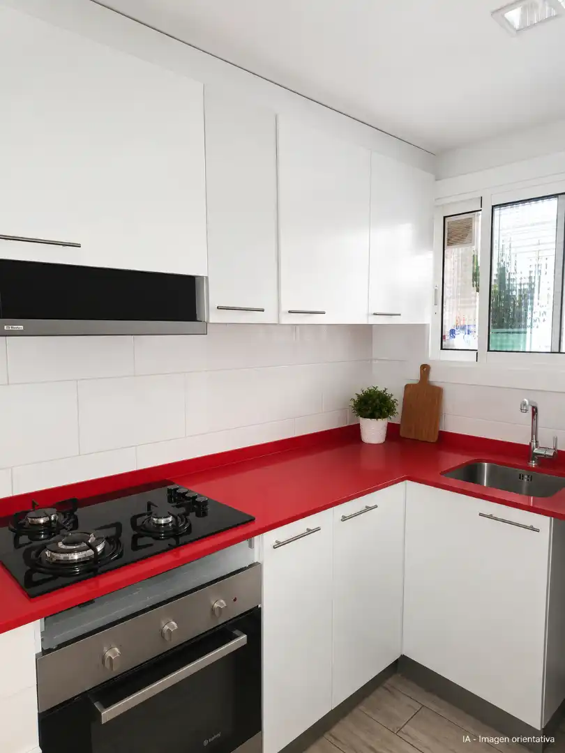 Cocina de Piso en venta en Barcelona con Aire acondicionado, Calefacción y Amueblado
