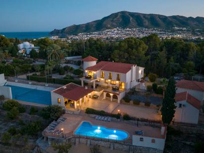 Außenansicht von Haus oder Chalet zum verkauf in L'Alfàs del Pi mit Klimaanlage, Terrasse und Schwimmbad