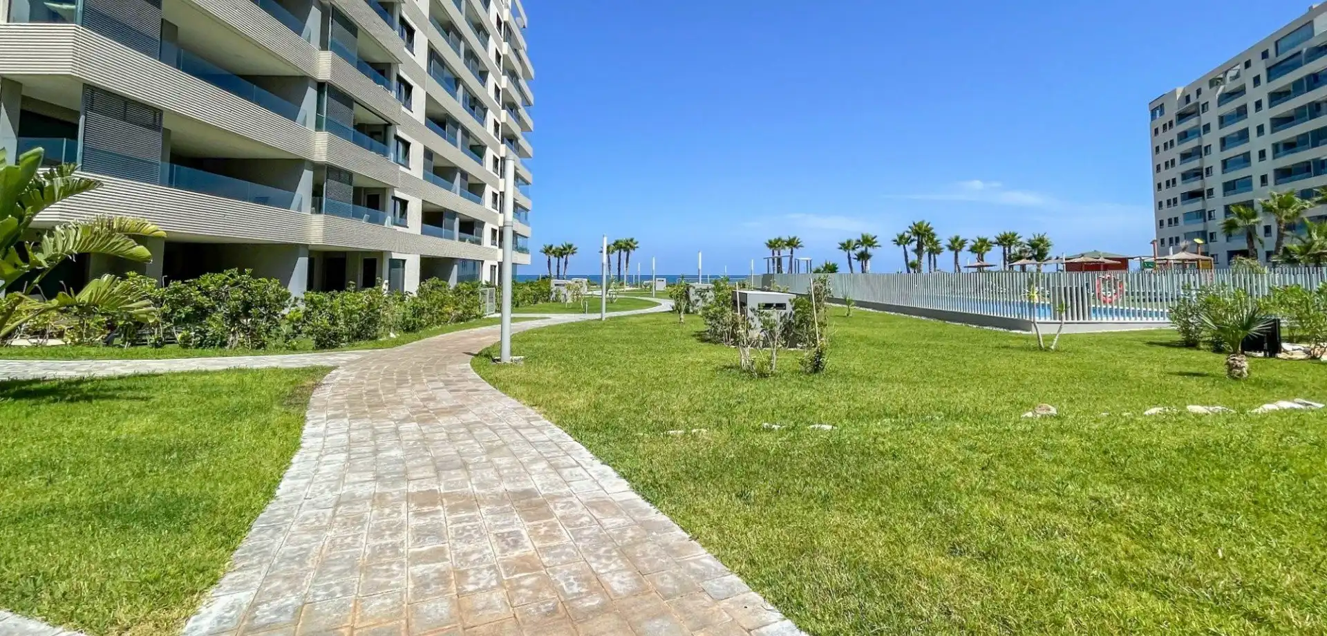 Terraza de Apartamento en venta en Torrevieja con Calefacción, Jardín privado y Terraza