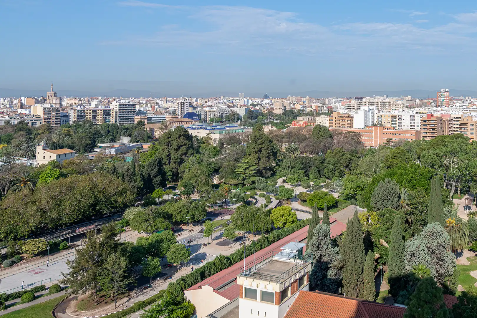 Vista exterior de Pis de lloguer en Valencia amb Aire condicionat, Calefacció i Jardí privat
