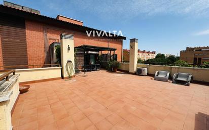 Terrace of Attic for sale in Alcalá de Henares  with Air Conditioner, Terrace and Swimming Pool