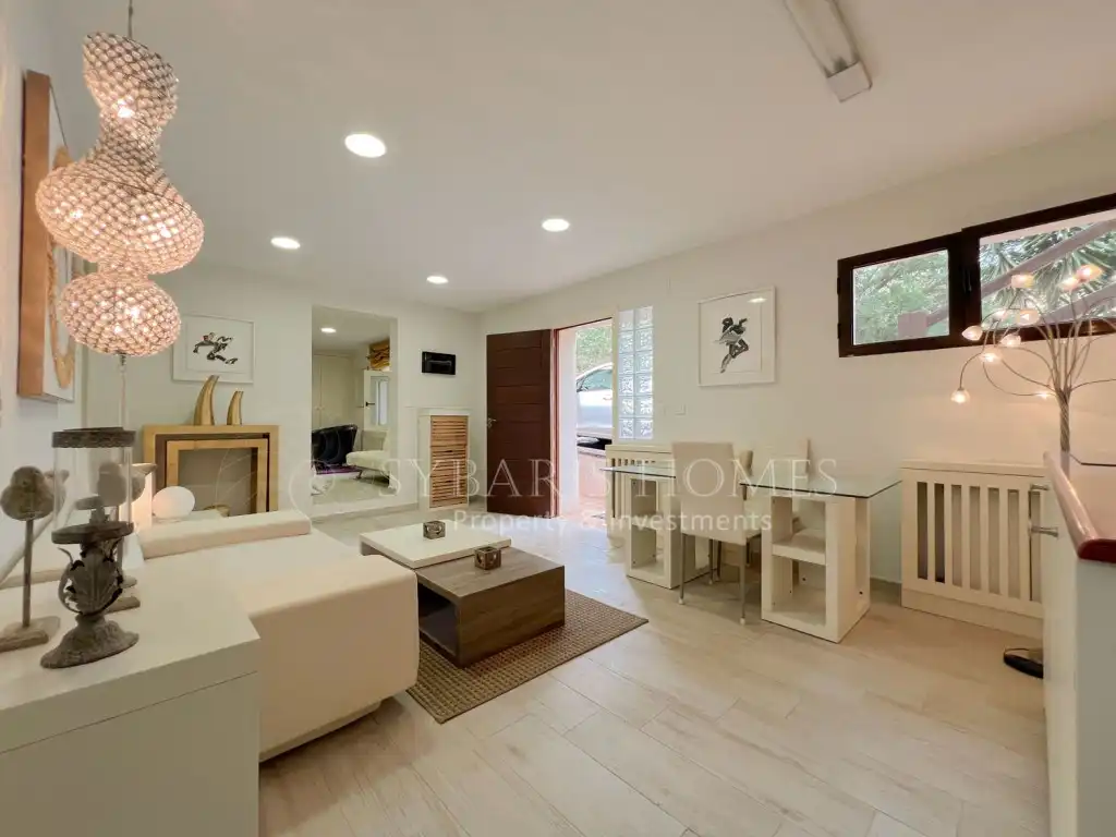 Living room of Houses for sale in Dénia  with Air Conditioner, Private garden and Terrace