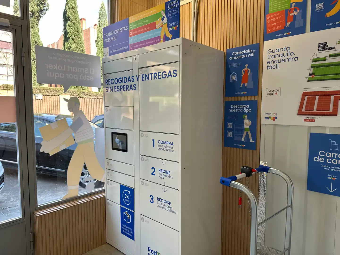 Trastero de alquiler en Madrid con Alarma