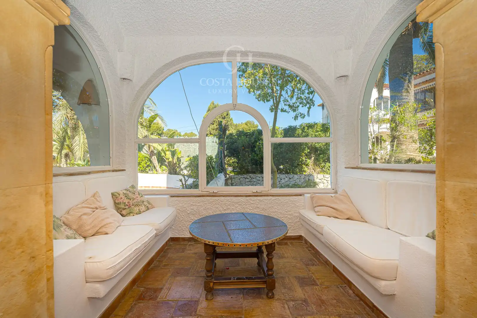Vista exterior de Casa o chalet en venta en Moraira con Aire acondicionado, Calefacción y Jardín privado