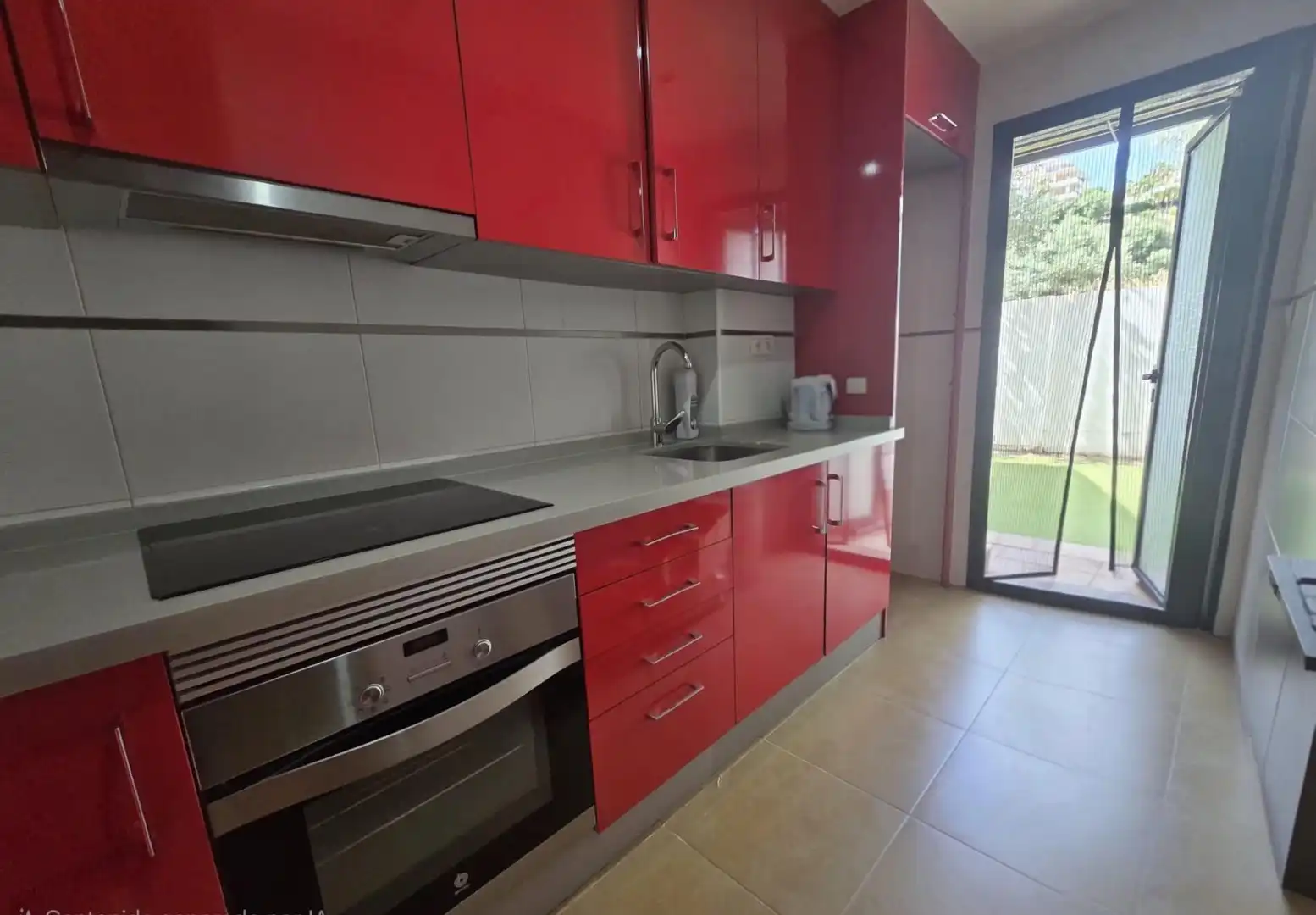 Küche von Wohnung zum Verkauf in Mijas mit Klimaanlage, Terrasse und Abstellraum