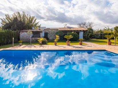 Swimming pool of Country house for sale in Alcúdia  with Air Conditioner, Private garden and Terrace