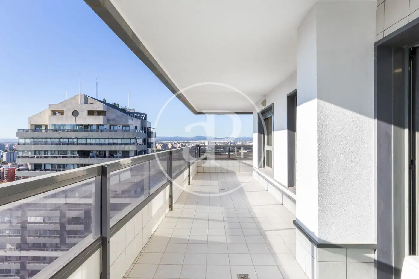 Terrace of Flat for sale in Valencia  with Air Conditioner, Heating and Private garden