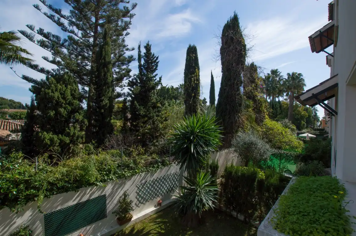 Jardín de Apartamento en venta en Marbella con Aire acondicionado, Terraza y Piscina