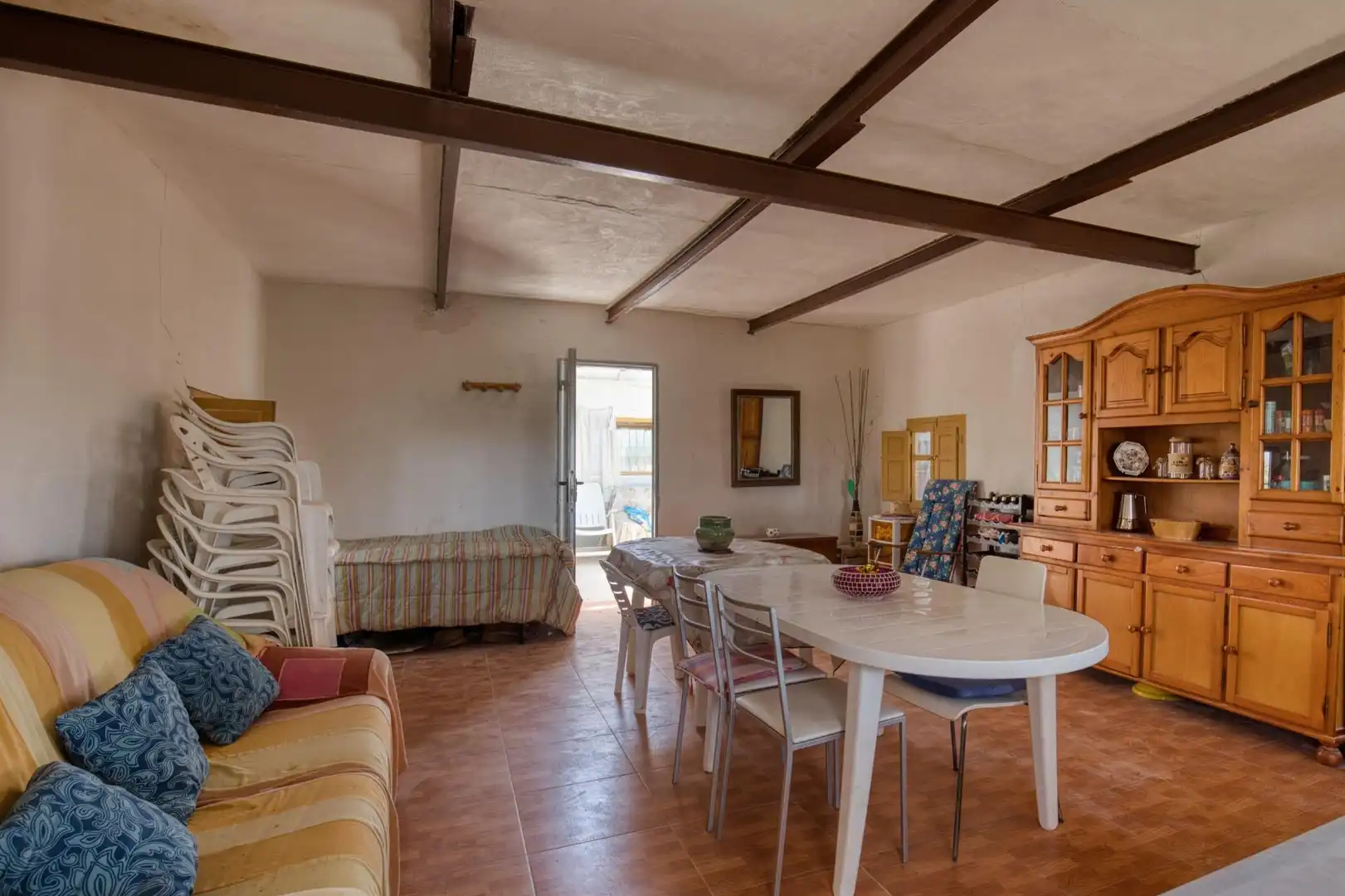 Comedor de Finca rústica en venta en Elche / Elx con Jardín privado, Terraza y Trastero