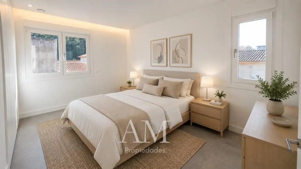 Dormitori de Casa o xalet en venda en Gondomar amb Calefacció, Jardí privat i Terrassa