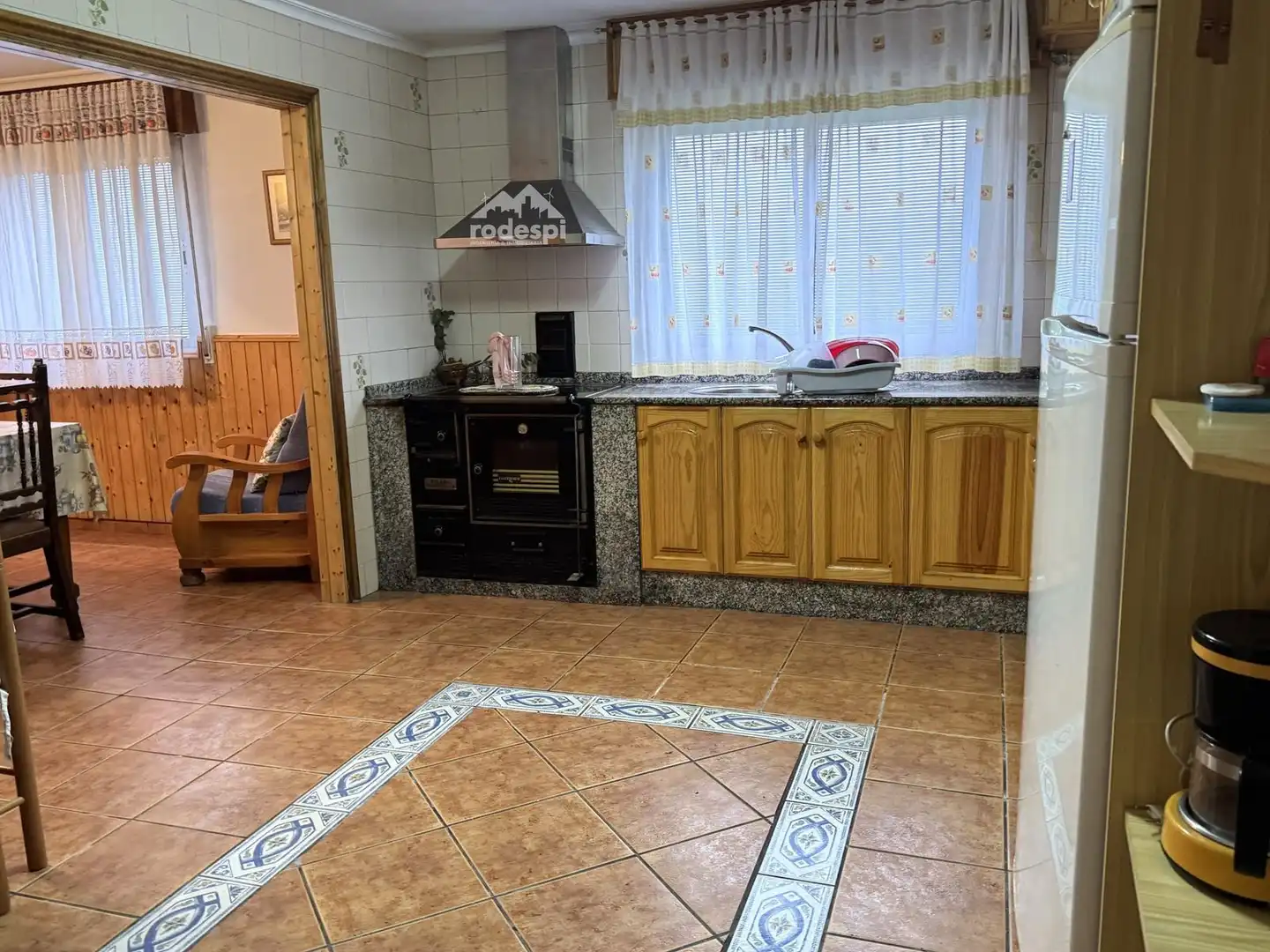 Cocina de Casa o chalet en venta en A Teixeira  con Trastero y Amueblado