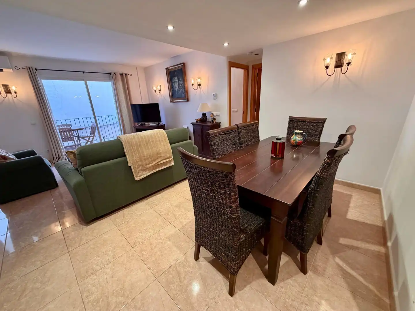 Esszimmer von Maisonette zum Verkauf in Andratx mit Klimaanlage, Heizung und Terrasse