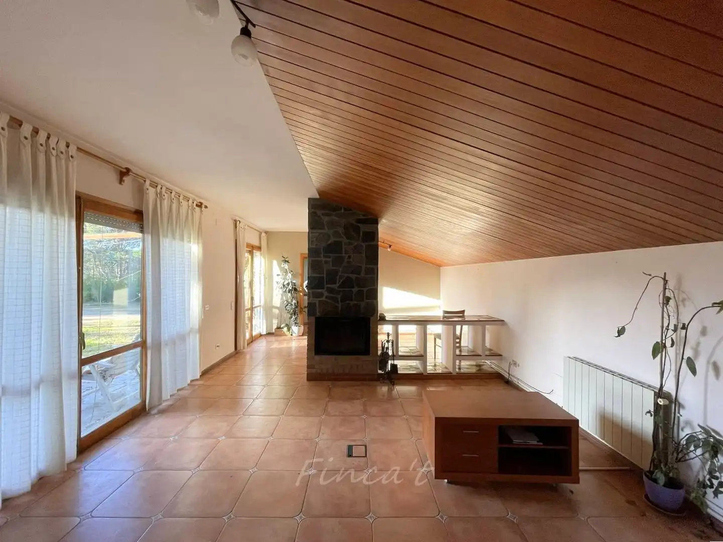Sala d'estar de Casa o xalet en venda en Moià amb Calefacció i Jardí privat